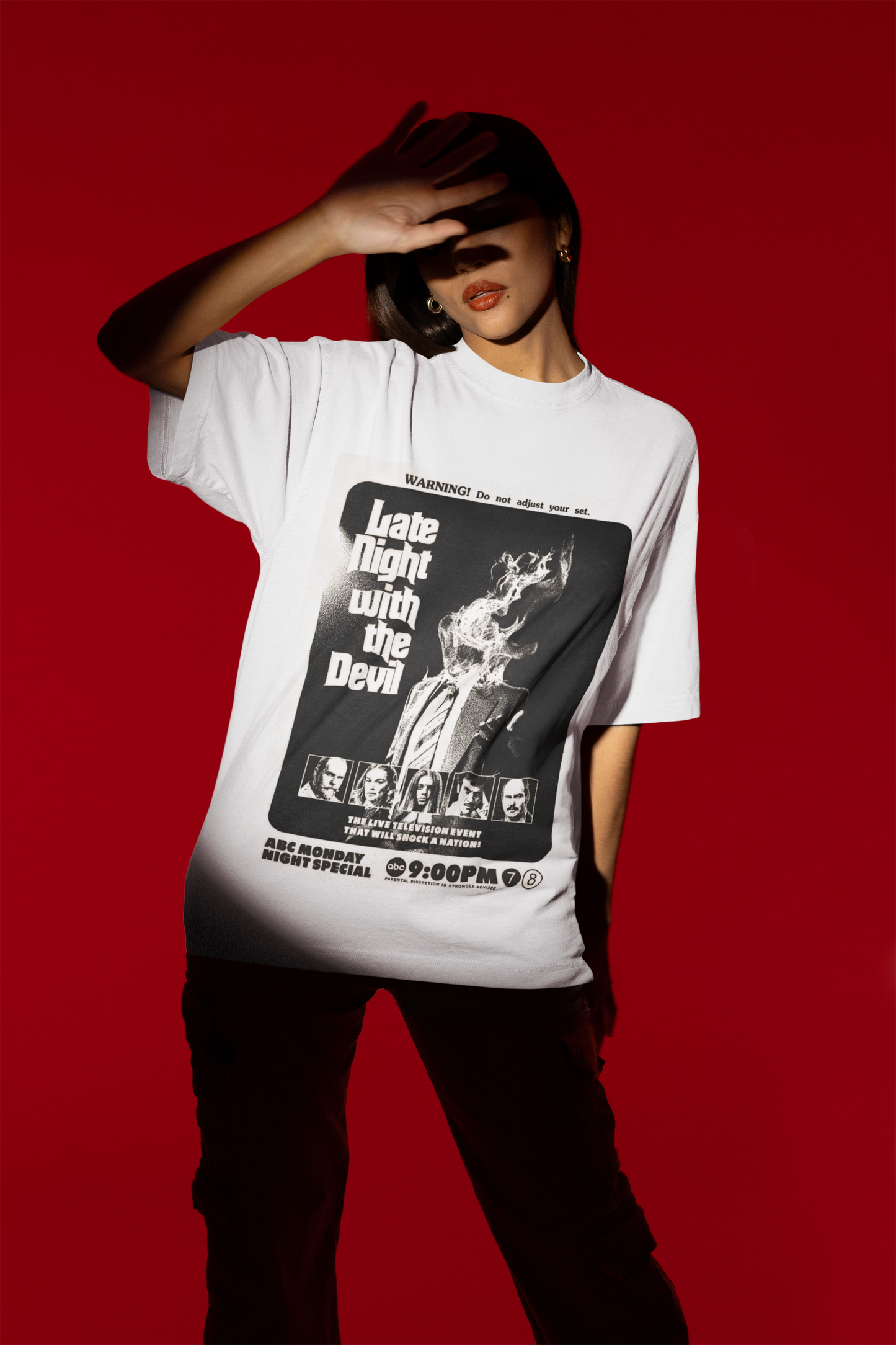 Late Night with the Devil Tee